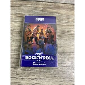 Time Life The Rock N Roll Era 1959 Cassette Tape Chrome Digital 4RNR-13 Various